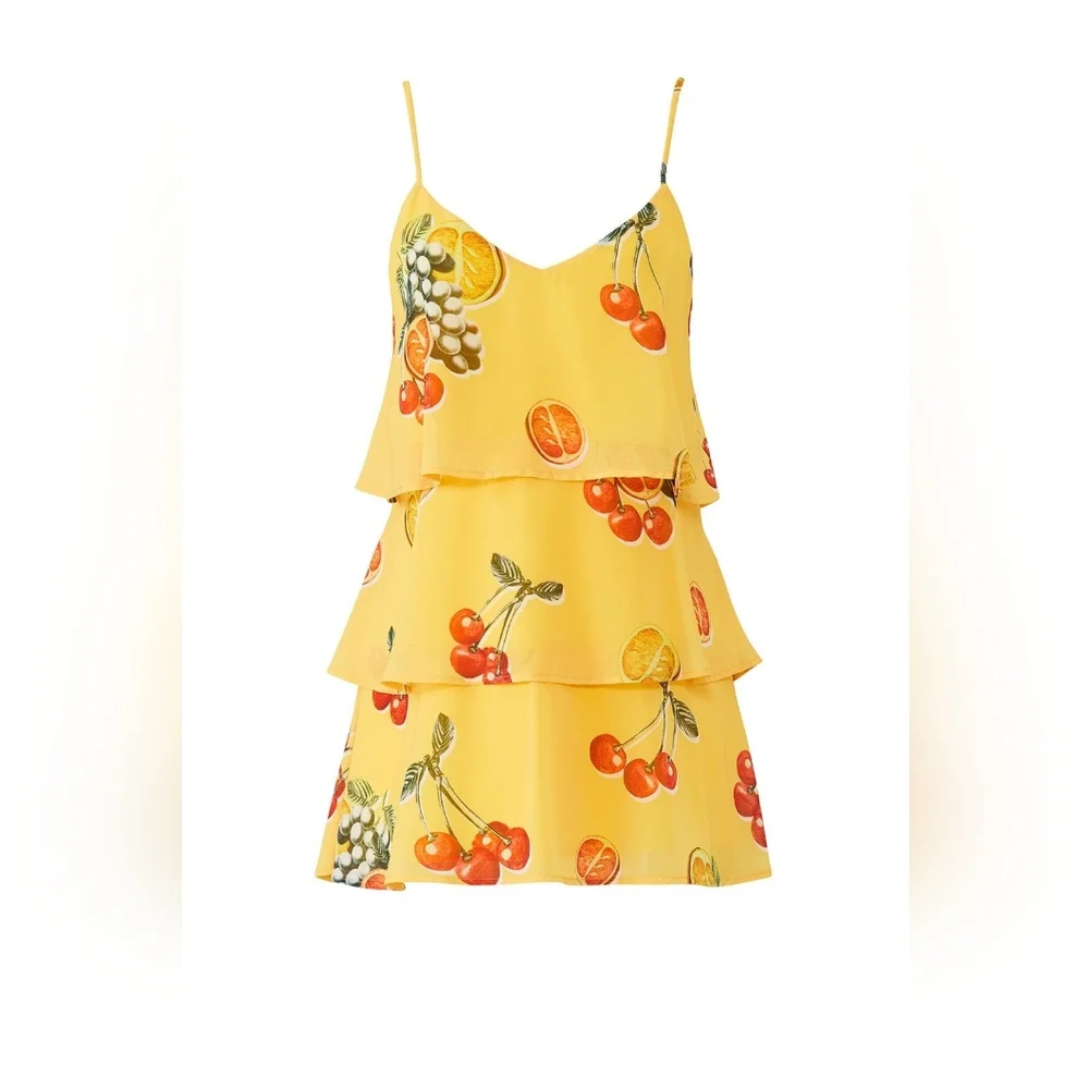 016 SHOW ME YOUR MUMU Suarez Ruffle Dress - Picture 7 of 10